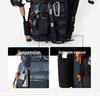 20L Wear-Resistant Oxford Fishing Rod Crossbody Bag