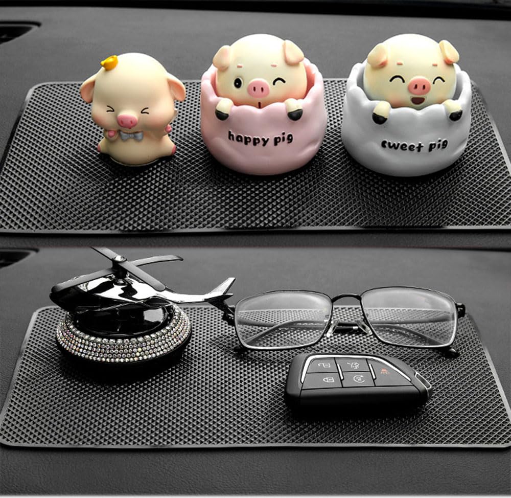 Bombinate Car Anti Slip Seat Super Strong Adhesive 27*15Cm Anti-Slip Pad Mat