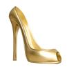High Heel Wine Bottle Stand, Decorative Open-Front Display Accent for a Dining Table, Sideboard, or Wine Cabinet