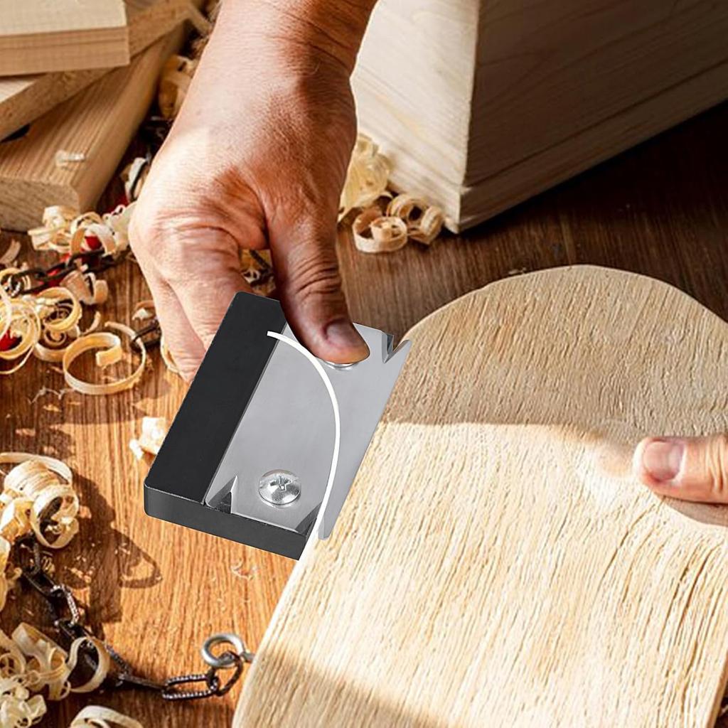 KEWAYO Woodworking Edge Edge Banding Cutter for Straight and Circular Edge Treatment for Removal Includes 1 Replacement Blade Trimmer, Woodworking,