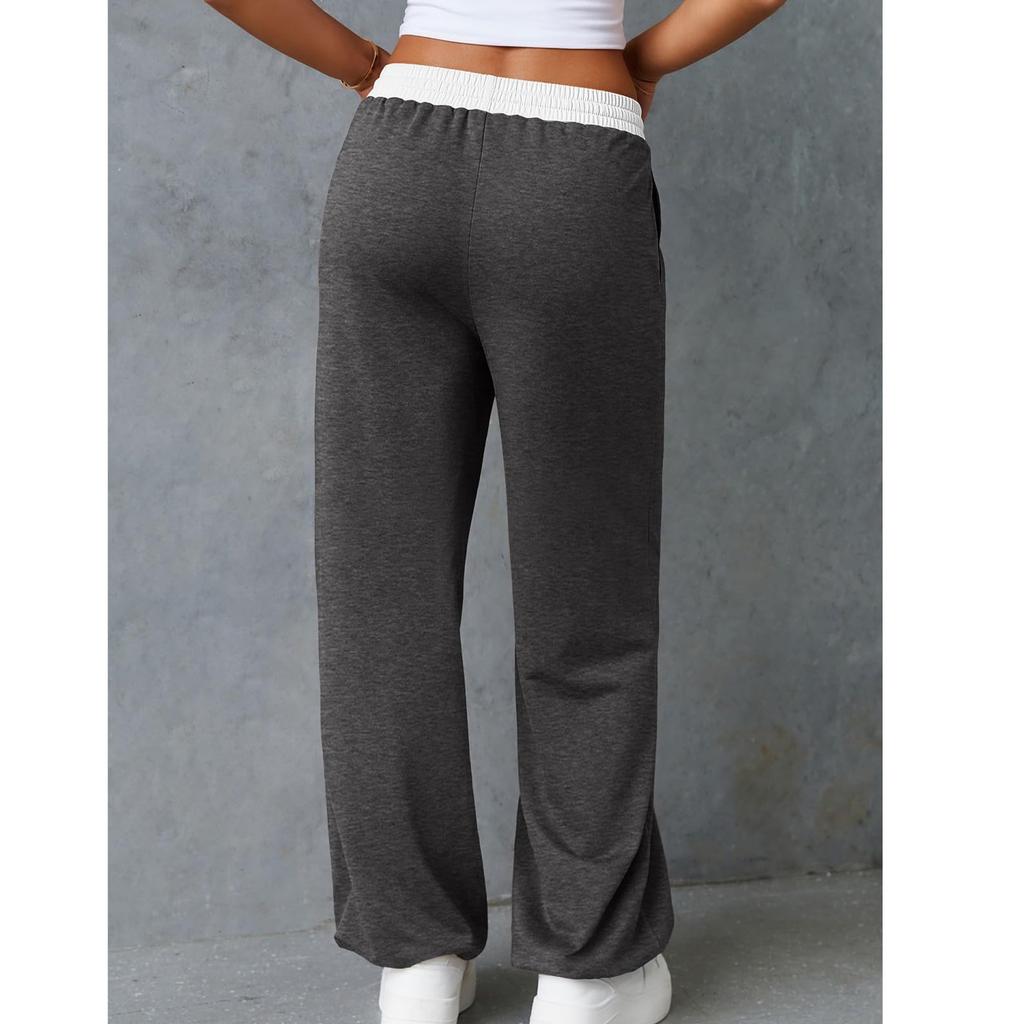 Women's Fashion Solid Color Casual Pants