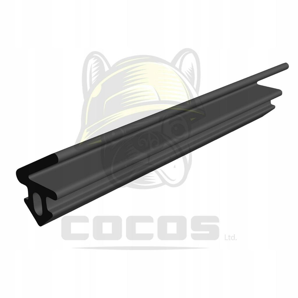 Seal for PVC windows S-1125 PANORAMA BLACK 1m