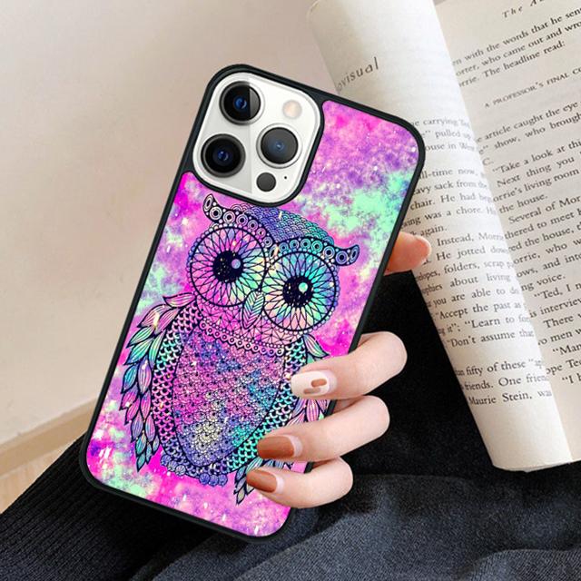 Bird Owl Nature Predator Phone Case Back Cover for iPhone 17 Air 16 15 14 13 11 12 Pro Max Plus Fundas Coque