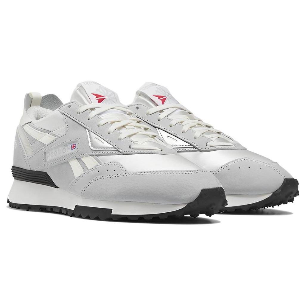 Reebok LX2200 American Retro Leather Low-Top Running Shoes Unisex Sneaker Gray HP7586