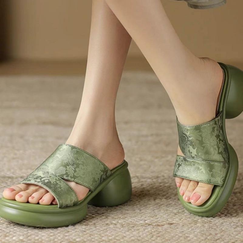 Fashion Women's Slippers And Ladies Sandals Outside Slides Height Off White Shoes Premium But Cheap Summer Sale Chic Elegant Pvc