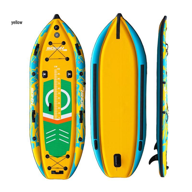 Inflatable Stand-Up Paddleboard - Professional Surfboard and Kayak Board for Beginners