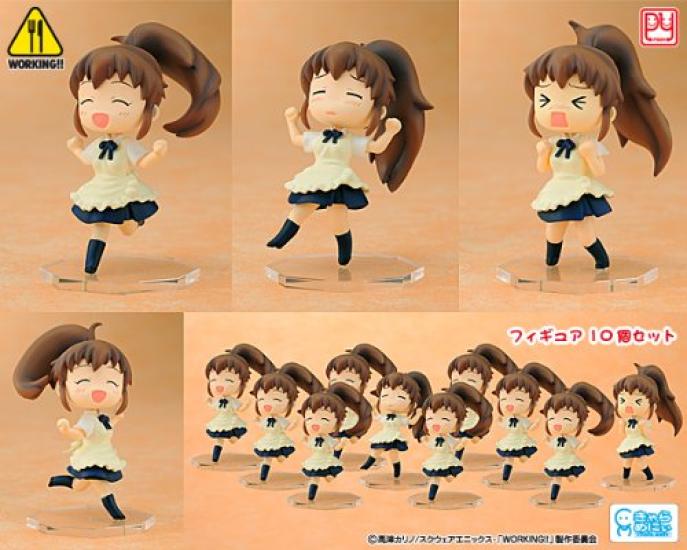 Caramenii Taneshima Poplar Corps Set 2 Not PVC WORKING!! Series Go! & It's Small!!! (Pre-painted Figure)