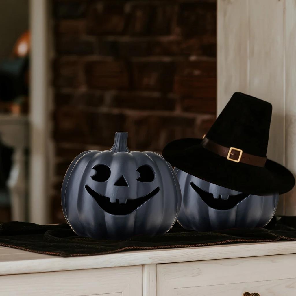 Pumpkin Table Decoration, Halloween Decoration, Desktop Ornaments, Can Be Easily Placed On The Porch, Table Or Mantel, Indoor And Outdoor Decoration