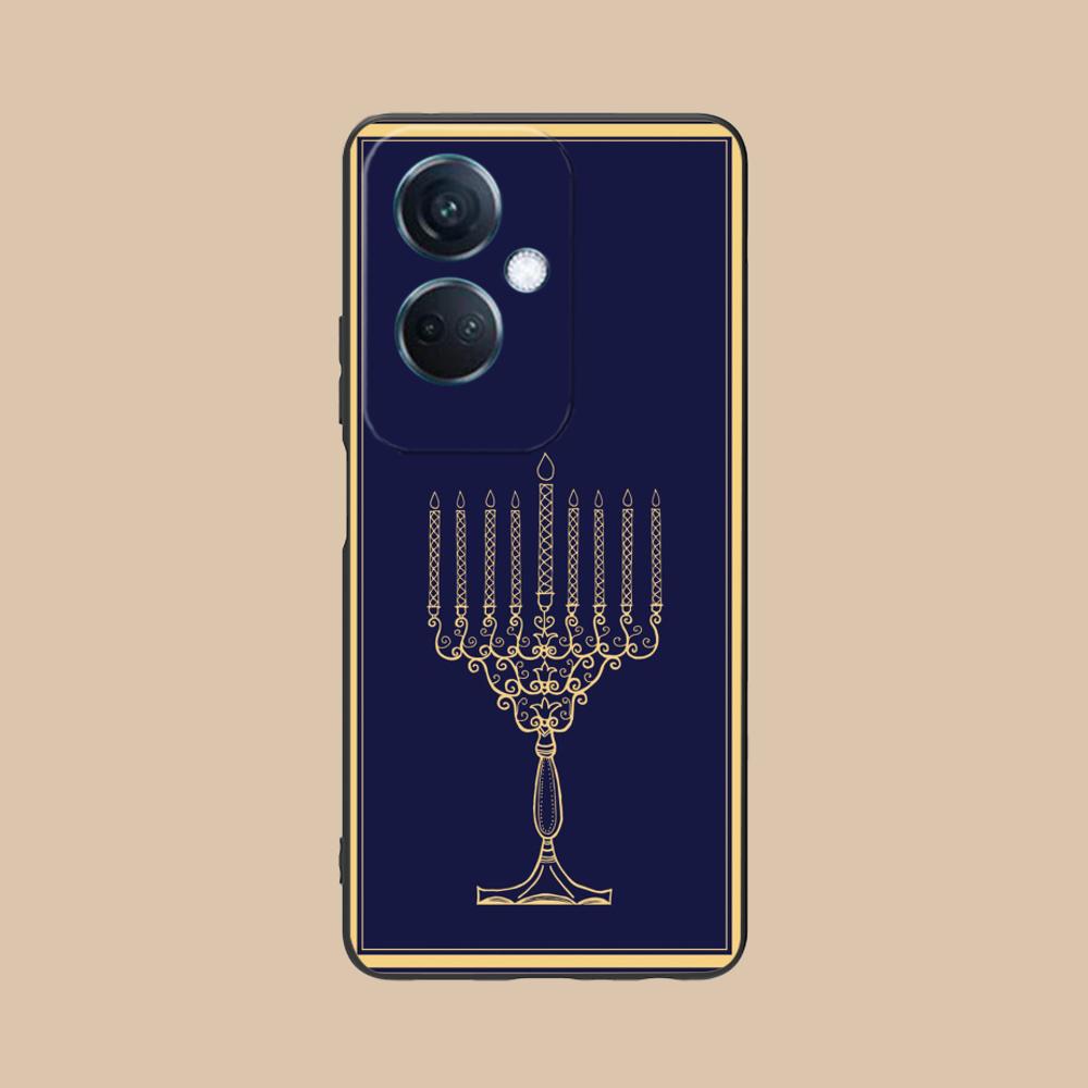 

Jewish Hanukkah Mobile Phone Case for OPPO Find X9 X8 X7 X6 X5 X3 X2 Plus s Pro Ultra Lite Colorful Printing Cover Pretty Cover OPPO Find X9