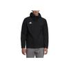 adidas Entrada 22 All-Weather Solid Color Hooded Long Sleeve Jacket Men Jacket Black HB0581