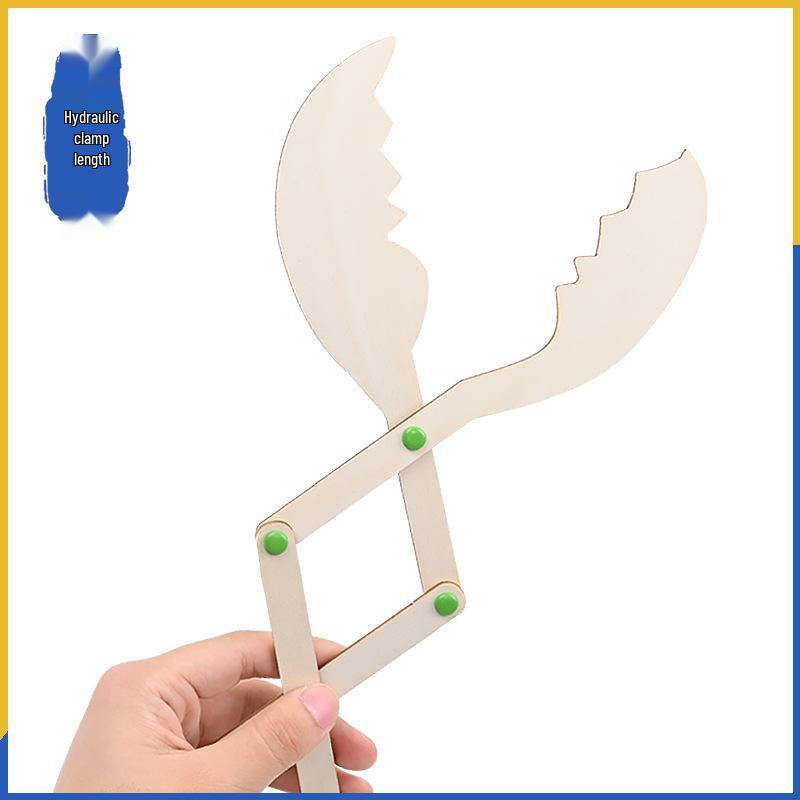 DIY Handcrafted Hydraulic Pliers Mechanical Model Kit for Kids - Creative Educational Tool
