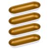 4Pcs Nonstick Hotdog Baking Molds Set Aluminum Alloy Bread Moulds High Temperatures Resistant Bakewares Kitchenwares