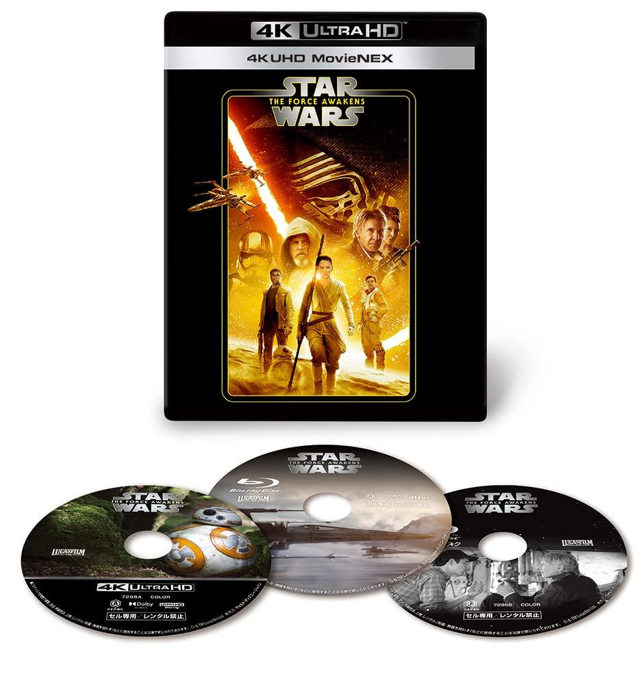 Star The Force Awakens 4K UHD MovieNEX ULTRA HD Digital Copy MovieNEX Wars [4K + Blu-ray + + World] [Blu-ray]