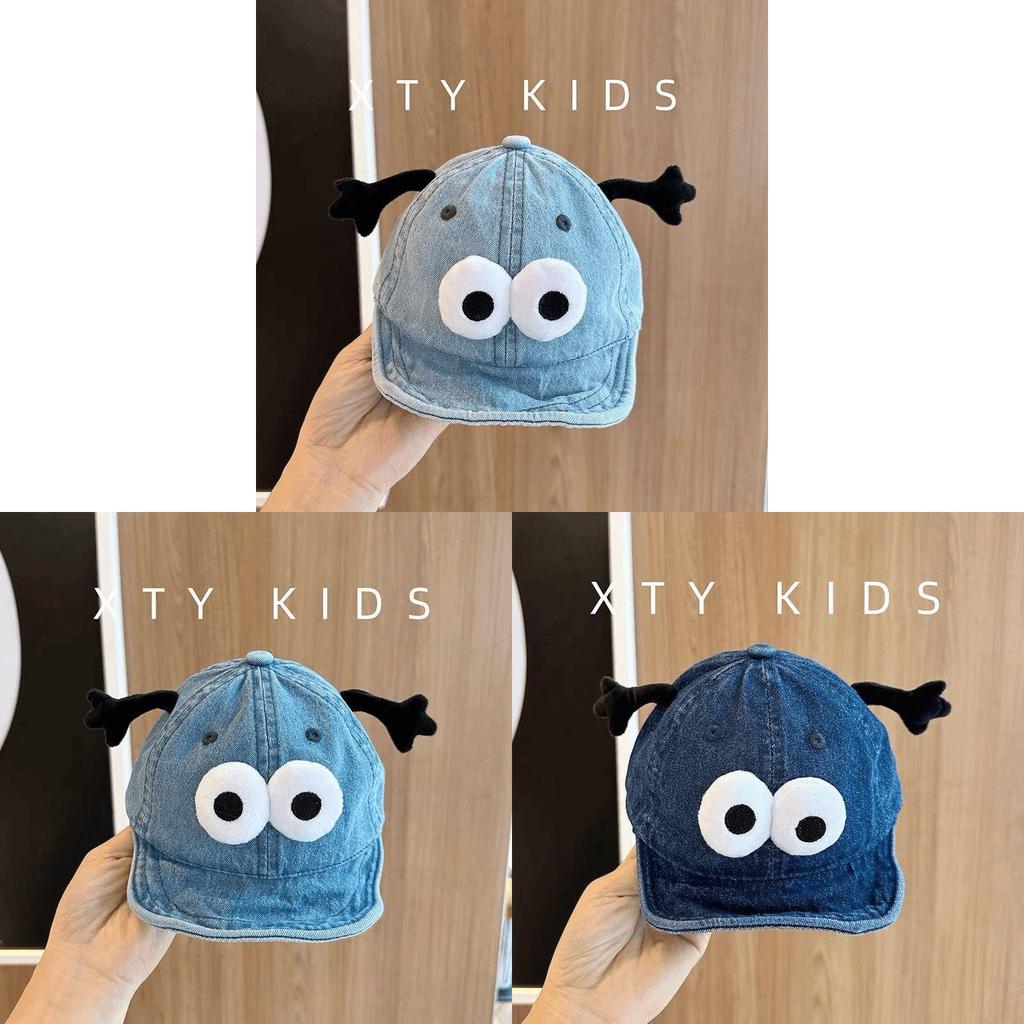 Baby Denim Cap With Sun Protection For Toddler Outdoor Sunhat 2025