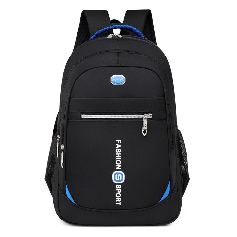 

Новый мужской рюкзак большой емкости, деловая сумка для компьютера, повседневный рюкзак для студента колледжа синий