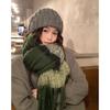 Mohair Scarf Soft Neck Warmer New Neckerchief  Skiing