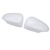 2 Pcs Rearview Door Mirror Cover 87945‑52170 Unpainted White Outer Wing Mirror Cap for Prius C 2012 To 2018
