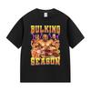 Bulking Season Kevin Levrone Funny Gym Meme T-Shirts Men Fashion Print Short Sleeve T-shirt Unisex Summer Cotton Tees Streetwear