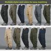 Men's Three-Dimensional Tactical Cargo Pants - Loose Fit, Straight, Multi-Pocket Trend