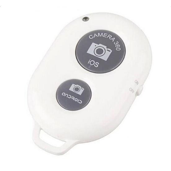 Wireless Bluetooth-compatible Camera Remote Control Selfie Shutter for Mobile Phone Monopod