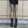 Club Stockings Fishnet Mesh Solid Color Hollow Out Skinny Beautify Legs Soft Elastic Women Pantyhose Female Garment