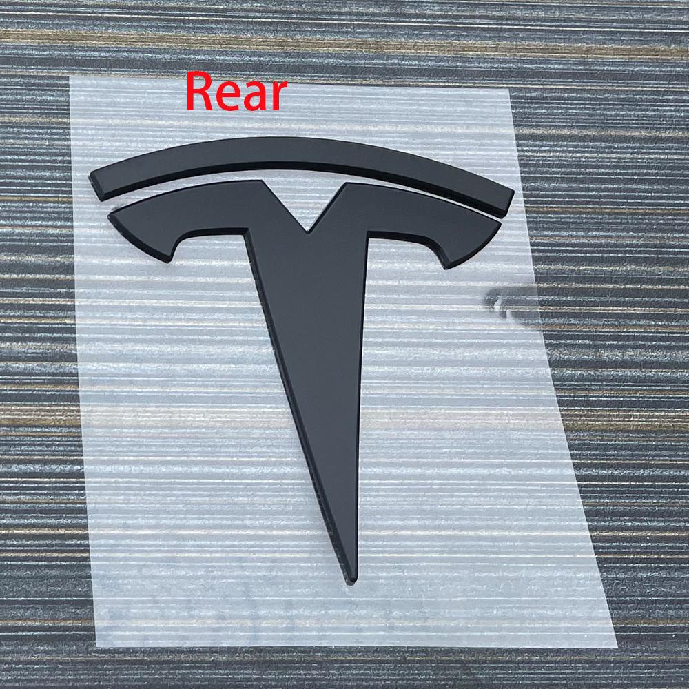 

1pcs ABS for Tesla Model 3 Mode Y Car Front Hood Logo Cover Emblem Sticker Styling Auto Body Rear Trunk Badge Accessories Model 3