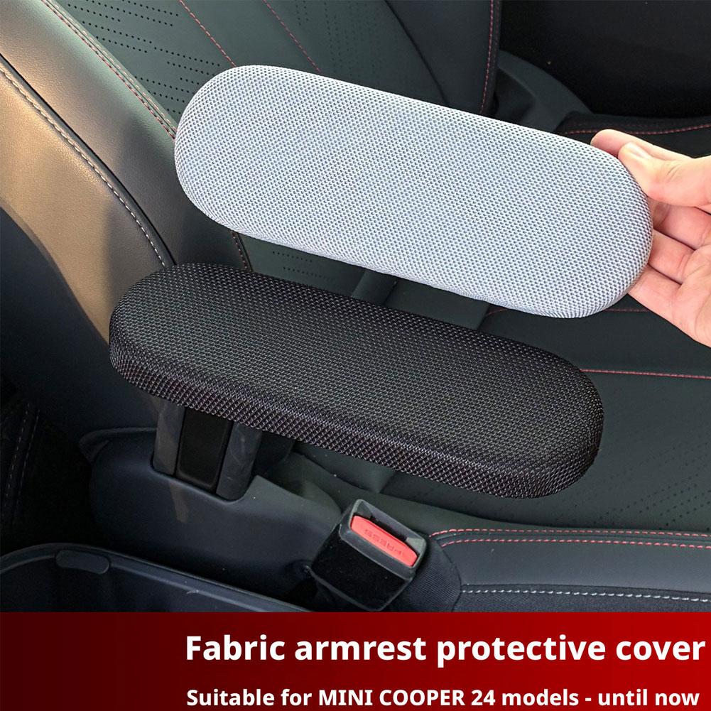 Car Central Control Armrest Decorative Shell For MINI Cooper E/SE J01 EV 2026 2026 Storage Box Armrest Panel Cover Accessor B0T2