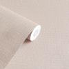 Linen Texture Self-Adhesive Waterproof Wallpaper for Bedroom & Living Room - Thickened, Solid Color, Moisture-Proof, Simple Design.