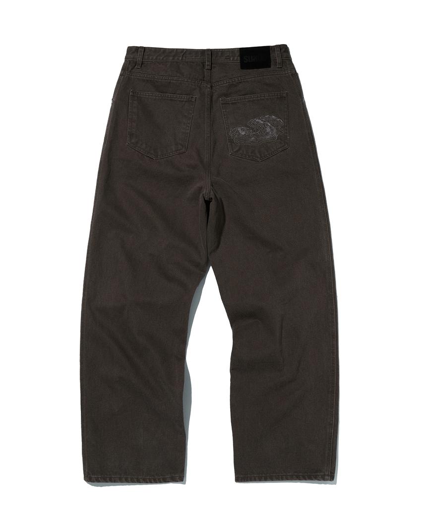 Seuweideu Contour Pocket Denim [Brown]
