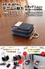 Need Network Smart Key Case, Holds 2 Keys, Made in Japan with Denim, Men's Key Case with Carabiner, Indigo Blue
