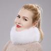 New Lady Real Fox Fur Scarf Women Natural Real Fox Fur Ring Scarves Girl Lovely Good Elastic Knitted Genuine Fox Fur Headband