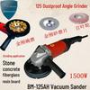 Bobang 125 Dust Collection Cover for 5-Inch Angle Grinder and Stone Polisher