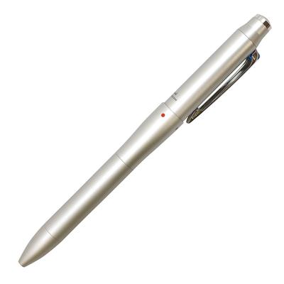 Mitsubishi Pencil Pen Jet Stream Prime Silver Easy To Write MSXE450000726 Multi-Function 3&1 0.7