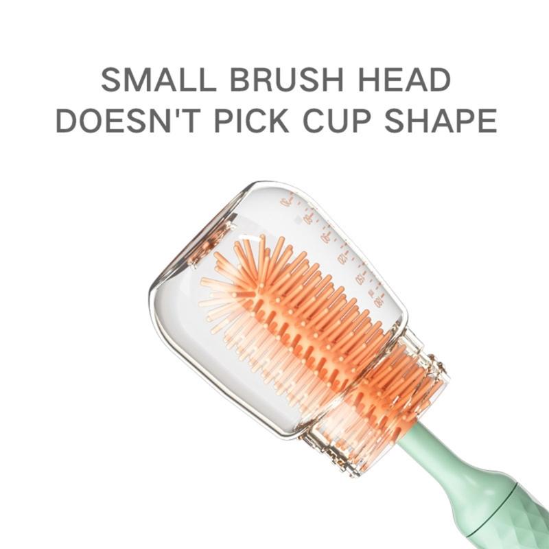 Rooeling Automatic Bottle Cleaner for Baby Bottles Electric Bottle Brush Set Versatile Electric Baby Bottle Brushes