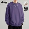Jeep Men's Round Neck Long Sleeve Sweatshirt