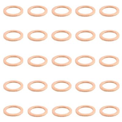 25Pcs Oil Drain Plug Washers Gasket Kit Crush Washers Gaskets 007603-014106