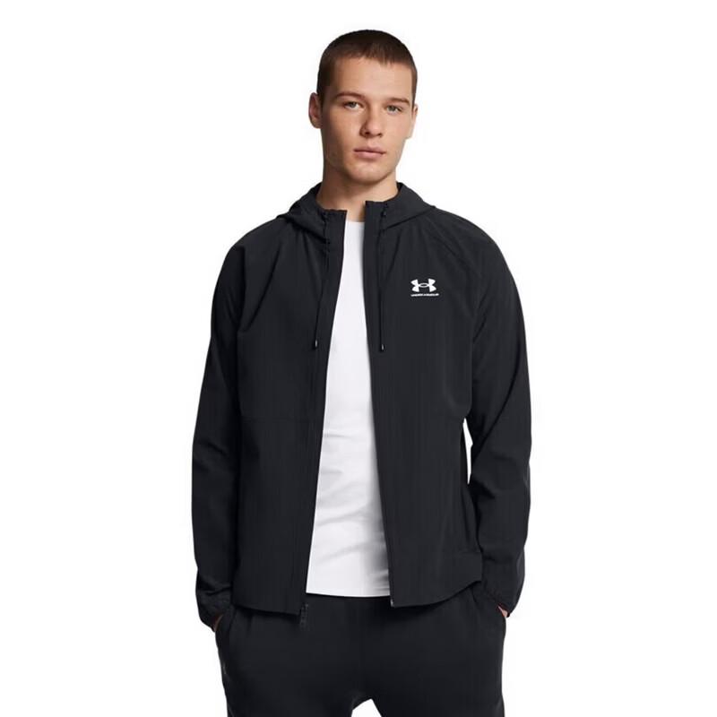 Under Armour Men s Sport Casual Woven Hooded Jacket 3XL