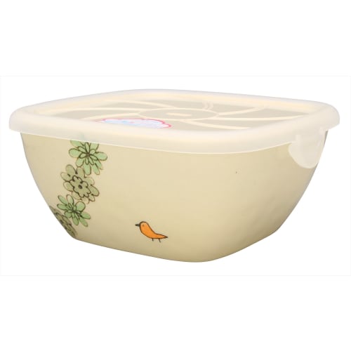 

SOUSEN Microwave Pack, Green, 15cm, Seto Ware, Large, Bird Pattern