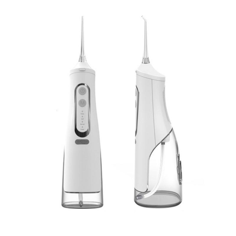 Rechargeable Water Flosser Multiple Nozzles Orals Irrigator Water Jet Teeth Cleaner For Brace Sensitive Gums Use