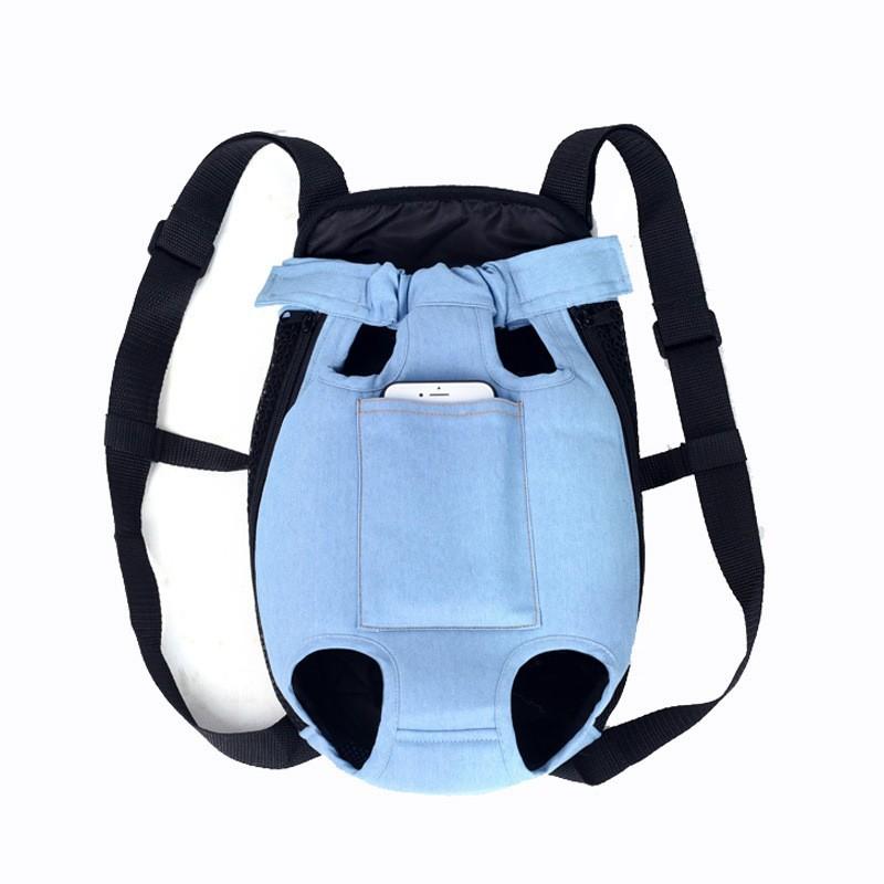 Dog Cat Pets Backpack Hands-Free Pet Travel Bag Double Shoulder Mesh Breathable Pet Dog Carrier Backpack Pet Accessories