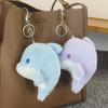 Plush Dolphin Plush Doll Keychain Stuffed Cute Dolphin Plush Pendant  Female Lady Girl