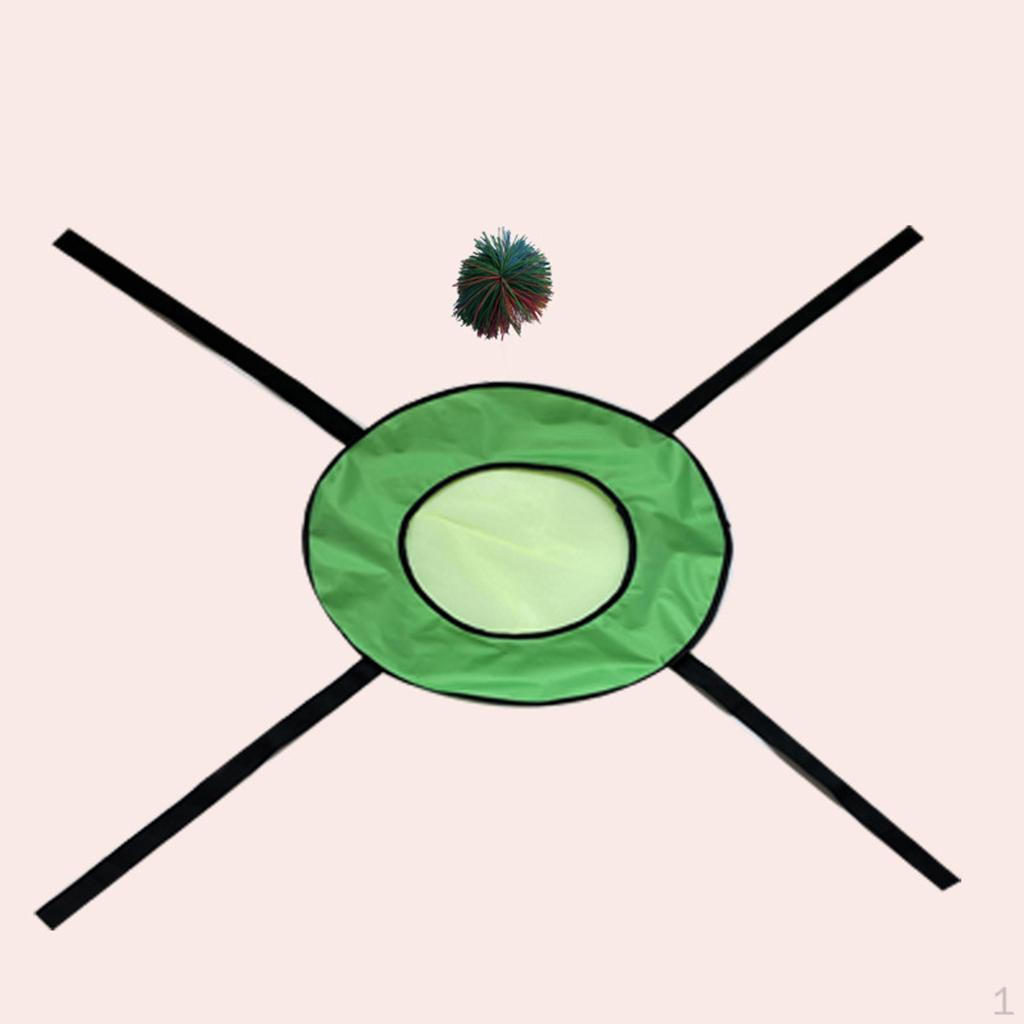 Children Throw the ball Interactive Game Toy Props Coordination Outdoor Kindergarten Accessories зелёный