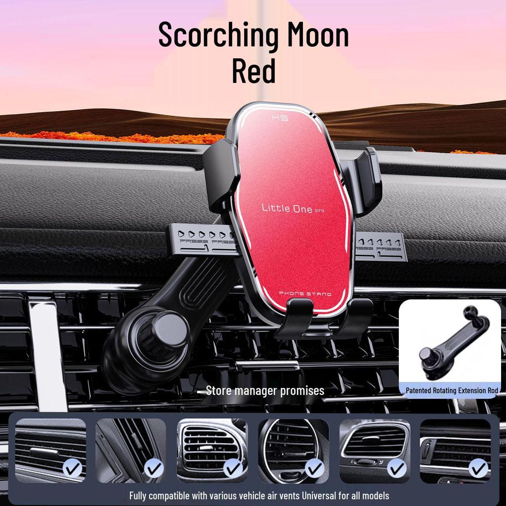 Wireless Fast Charging Auto-Clamp Car Phone Holder & Air Vent Mount