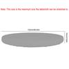 Round Table Rain Cover Outdoor Garden Furniture Waterproof Sun-Proof Protection Garden Patio Rain Covers Oxford Fabric Lining