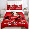 Ronaldo'S Soccer Legend Print 3Pcs Bedding Setduvet Cover With 2 Bedropillowcase Home Birthday Gift