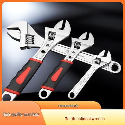 Llave Ajustable de Apertura Grande de Acero al Carbono para Cilindro de Oxígeno y Reparación de Bicicletas