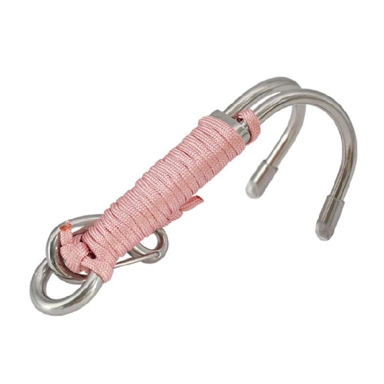 Quickly Release Double Ended Diving Hook Stainless Steel Drift Hook For Reliability Saltwater Environment Performances