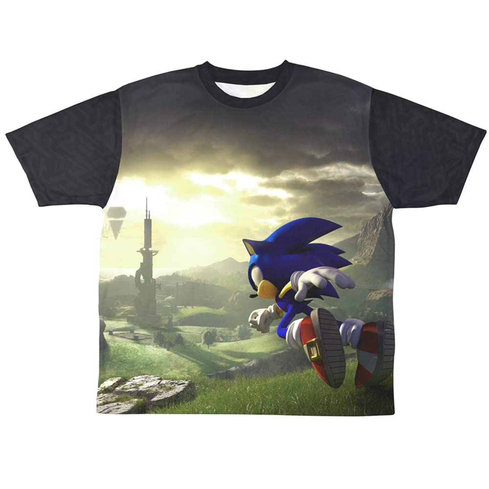 Cospa Sonic Frontier Sonic Frontier full graphic L size Double-sided T-shirt