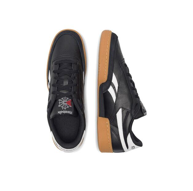 Мужские кроссовки Reebok Club c rev vin 100202317 чёрные