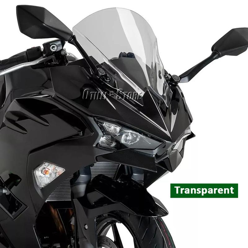 For Kawasaki Ninja500 NINJA500 NINJA Ninja 500 SE 2024 2025 Motorcycle Windscreen Windshield Wind Deflector Protector